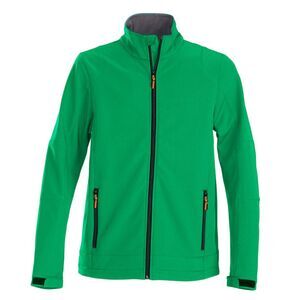 Printer Mens Trial Soft Shell Jacket / Fresh Green